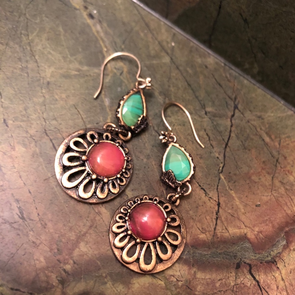 Boho Lucky Brand Dangly Earrings
